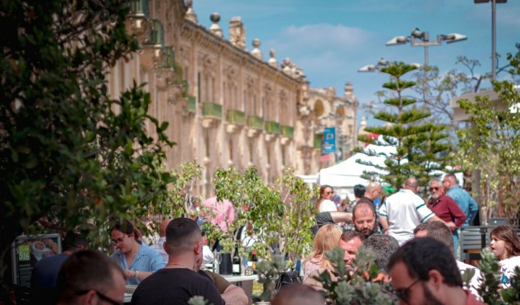 Valletta Waterfront renkli kapılar