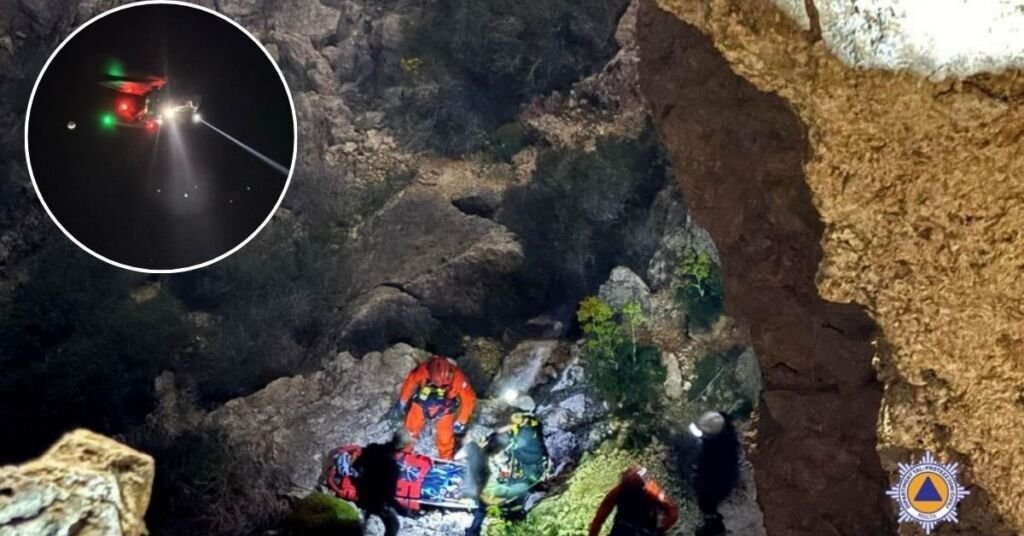 Mellieħa'da Yaralanan Dağcı Helikopterle Kurtarıldı