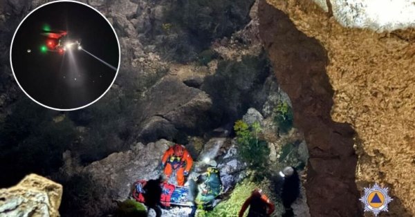 Mellieħa'da Yaralanan Dağcı Helikopterle Kurtarıldı