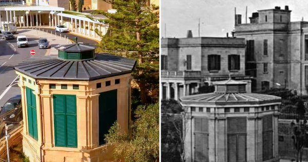 Bighi Hastanesi'nin 1898 Tarihli Tarihi 'Sigara İçme Kulübesi' Restore Ediliyor