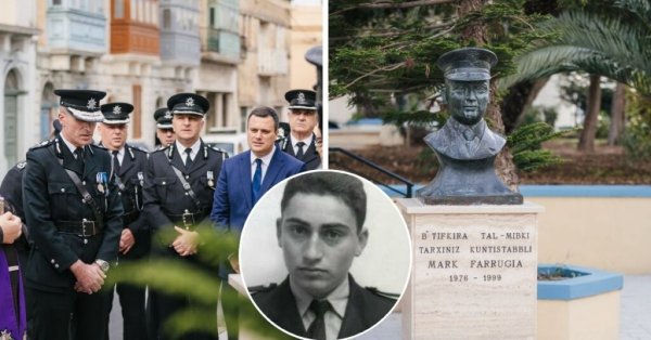 Malta Polisi, 27 Yıl Önce Tarxien'de Öldürülen Polis Memuru Mark Farrugia'yı Andı