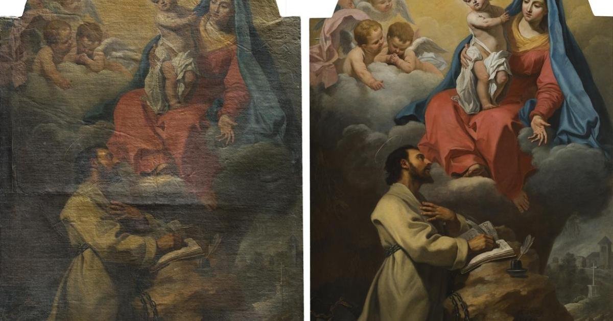 Manresa Meryem Ana Şapeli'ndeki tarihi Favray tablosu restore edildi