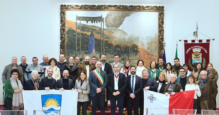 Nadur Yerel Konseyi, AB Destekli Proje Kapsamında Zafferana Etnea'yı Ziyaret Etti