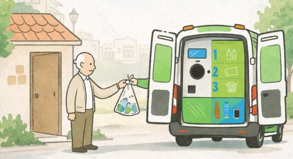 Gozo'da BCRS Evden Şişe ve Kutu Toplama Hizmeti Başladı