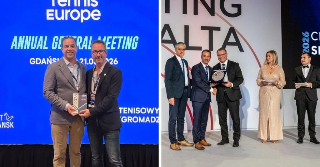 Malta Tenis ve Padel Federasyonu İki Ayda İki Büyük Ödül Kazandı