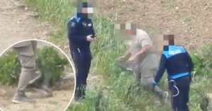 Gozo'da Tuzakçı Korunan Kerkenez Kuşunu Ayağıyla Ezerek Öldürdü