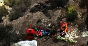 Dağcı 'karmaşık ve hassas' Sivil Savunma operasyonuyla kurtarıldı