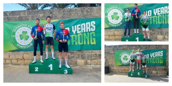 Gozo'da Shamrock Stars Spor Kulübü'nün Düzenlediği Bisiklet Yarışı Büyük İlgi Gördü