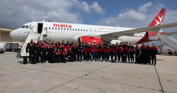 Malta Milli Takımı Kritik Play-Off Rövanşı İçin Lüksemburg'a Gitti