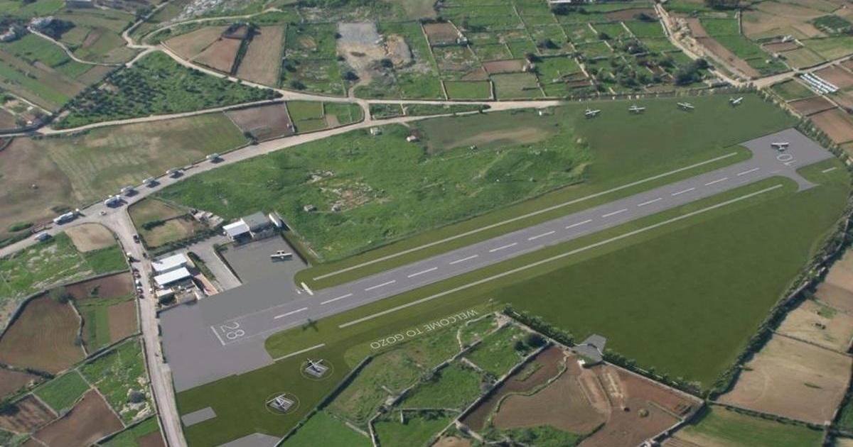 Gozo'daki yeni havaalanı için tesviye çalışmaları ihalesi yakında açılacak