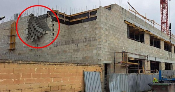 Bulebel'deki duvar çökmesi: Bonnici Brothers 'kötü işçilik' iddialarına sessiz kaldı