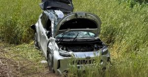 Żebbuġ'da Otomobil Takla Attı: Sürücü Hastaneye Kaldırıldı