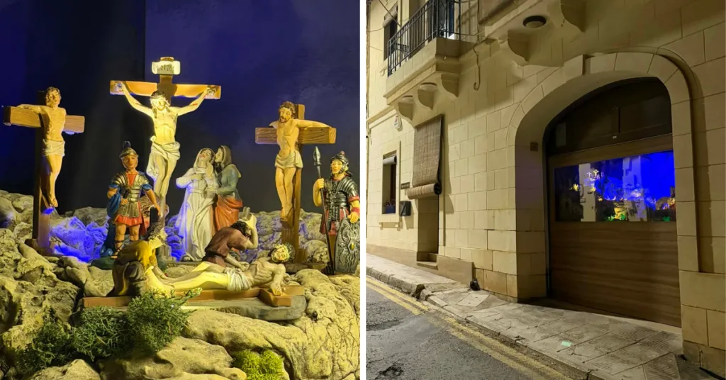 Għajnsielem'de El Yapımı Via Crucis Sergisi Paskalya'ya Özel Sokağı Dönüştürüyor