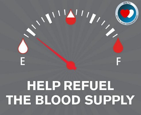 Bu Pazar Xewkija'da Kan Bağışı Seansı Düzenleniyor