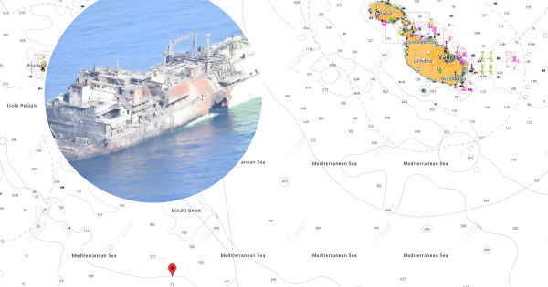 Balıkçılar hasarlı 'tehlikeli' Rus tankerine yaklaşmamaları konusunda uyarıldı