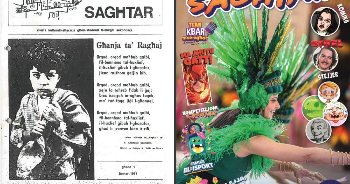 Popüler çocuk dergisi Sagħtar 400. sayısını yayımlayacak