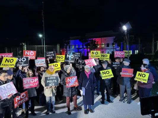 Malta: ABD Büyükelçiliği Önünde Göç Politikalarına Karşı Nöbet Eylemi