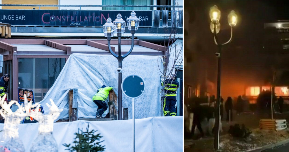 İsviçre'de Bir Barda Çıkan Korkunç Yılbaşı Yangınında Yaklaşık 40 Kişi Hayatını Kaybetti, 115 Kişi Yaralandı