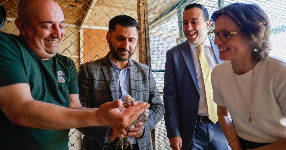 Bakan, AB Çevre Komiseri'ne avcıların 'koruma projesini' tanıttı