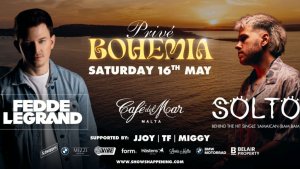 PRIVÈ Bohemia, Café Del Mar Malta'ya En Büyük Edisyonuyla Geri Dönüyor