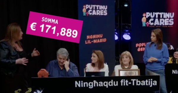 Puttinu Vakfı Telethon'un İlk Saatinde 170.000 Euro Topladı