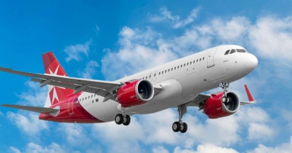 KM Malta Uçağı Eğitmen Kaptan Olmadan Kalktı, Geri Dönmek Zorunda Kaldı