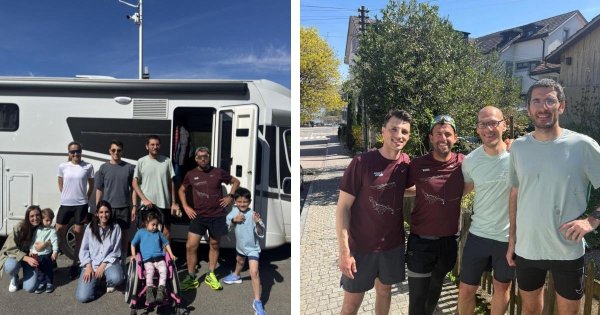 Zach Vella, Londra'dan Malta'ya Koşusunda İsviçre'ye Ulaştı