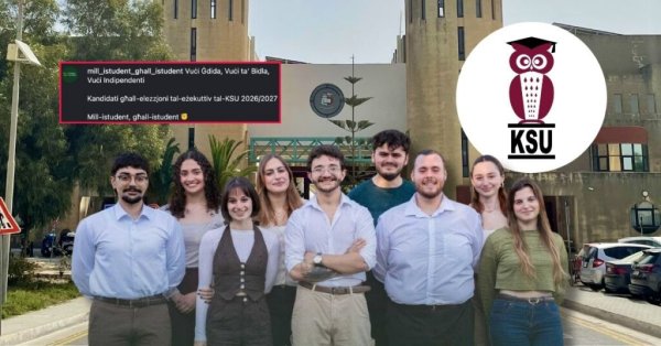 Malta Üniversitesi'nde Bağımsız Ekip: 9 Aday KSU Seçimlerine Katılacak