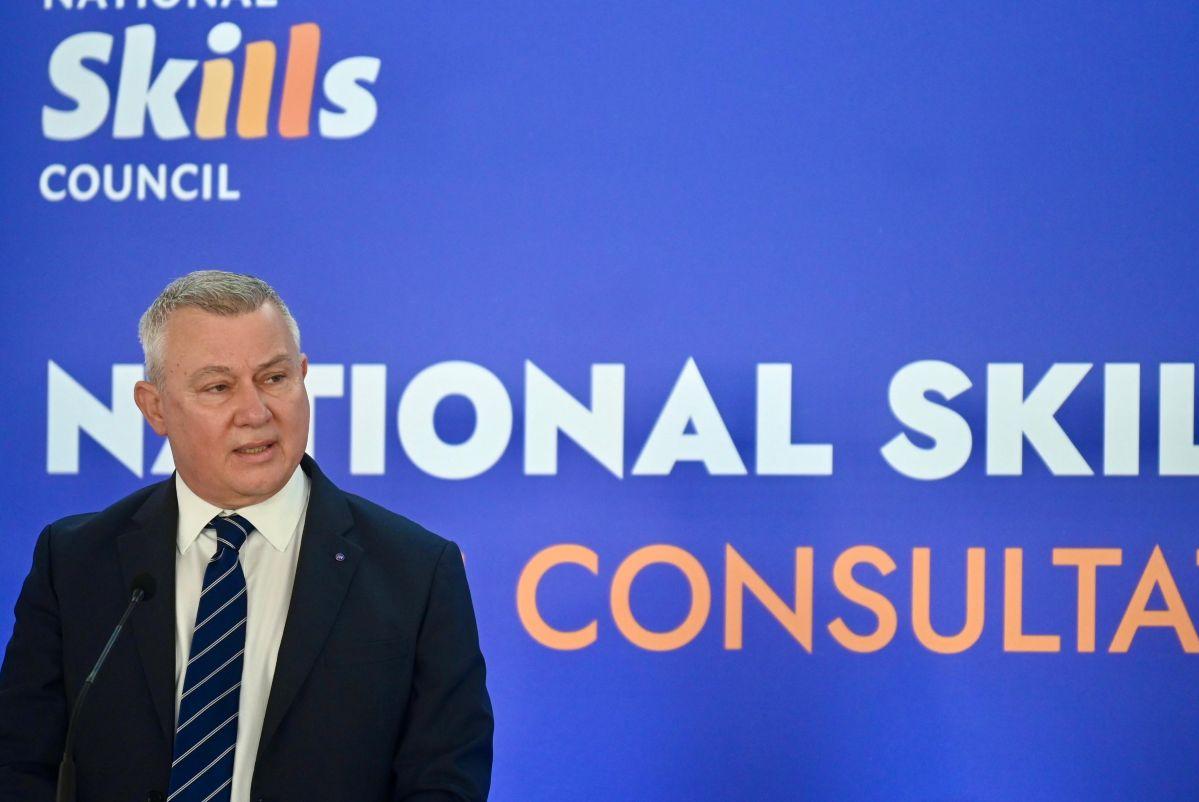 Ulusal Beceri Konseyi Başkanı Jeffrey Pullicino Orlando. Fotoğraf: Jonathan Borg