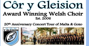 Galli Koro Cor y Gleision, Gozo ve Malta'da Konser Verecek