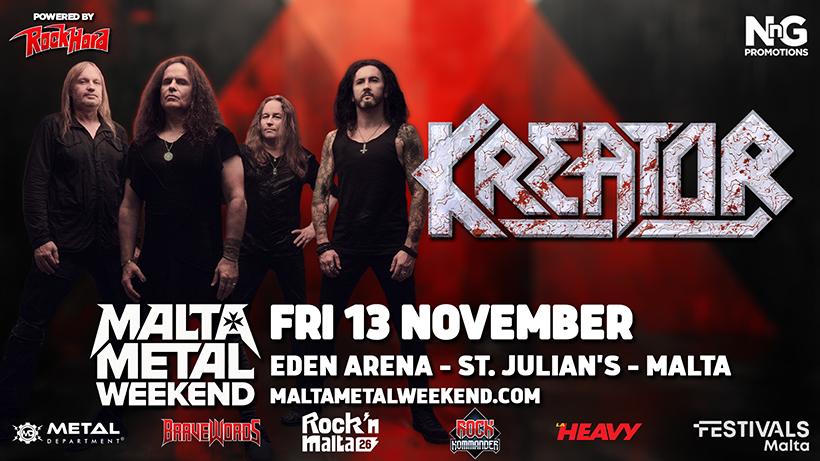 Alman thrash metal grubu Kreator.