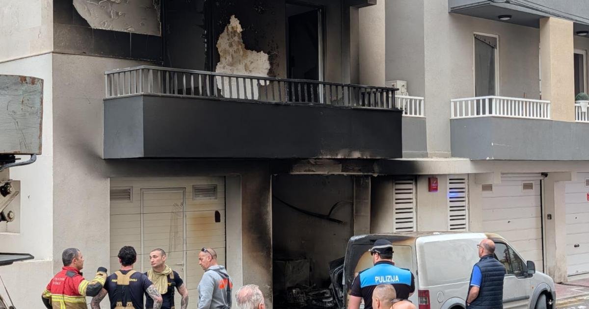 Msida'da Garajda Çıkan Yangında Bir Kişi Ağır Yaralandı