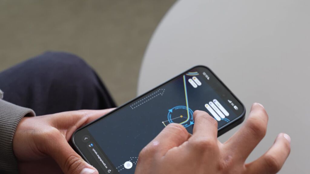 Light Trails oyun ekranı