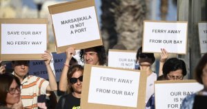 Momentum, Marsascala feribot projesinin ÇED'den muaf tutulmasına tepki gösterdi