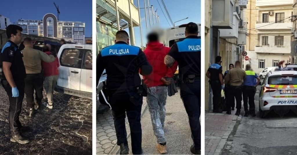 Gżira Operasyonunda Malta'da Düzensiz Yaşayan 32 Kişi Gözaltına Alındı