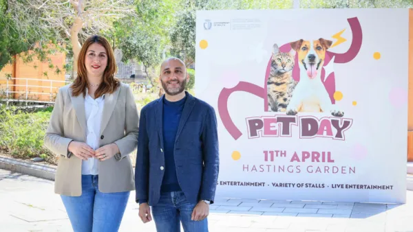 Valletta'da Evcil Hayvan Günü: Aileler ve Dostları Hastings Bahçesi'nde Buluşacak