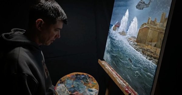 Malta Silahlı Kuvvetleri'ndeki Çavuşun Sanatsal Yeteneği Göz Doldurdu