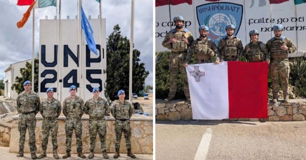 Malta Askerleri Lübnan'daki BM Barış Gücü Görevi İçin Onurlandırıldı
