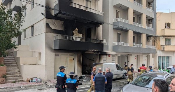 Msida'da Garajda Tüp Patladı: Sakinler Paniğe Kapıldı, Bir Kişi Ağır Yaralı