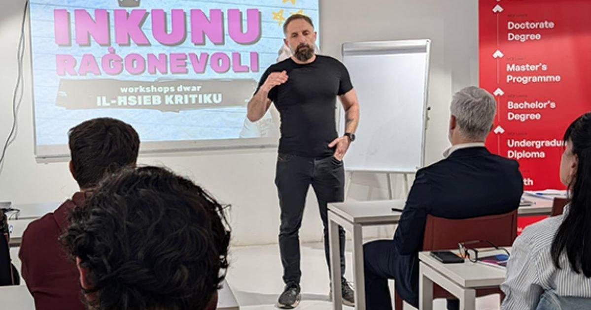 Jon Mallia Eleştirel Düşünme Üzerine Ücretsiz Atölyeler Sunuyor