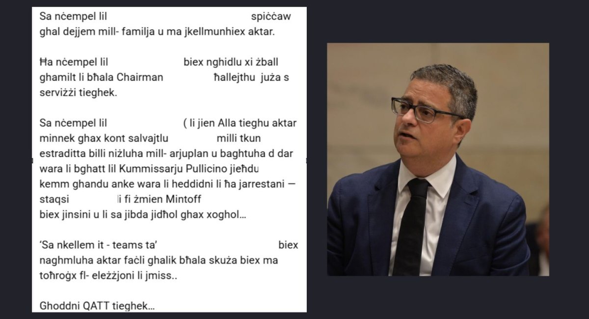 Meclis Başkanı: Tony Debono'nun Milletvekili Adrian Delia'ya Tehditleri 'Kabul Edilemez'