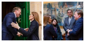 Victoria'nın Avrupa Kültür Başkenti Adaylığı AP Başkanı Metsola ile Görüşüldü