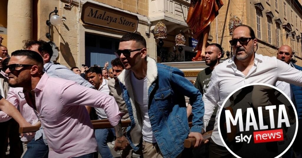 Sky News Malta'nın Eşsiz Paskalya Kutlamalarını Dünyaya Tanıttı