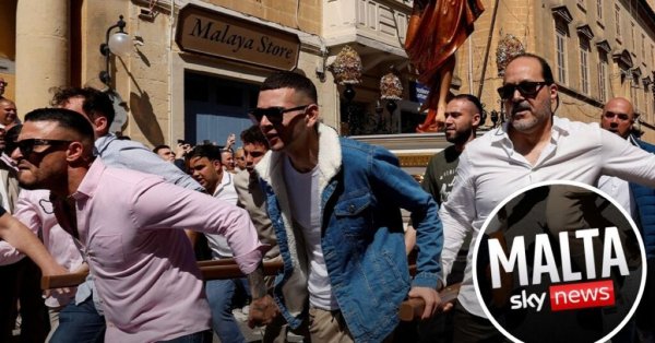Sky News Malta'nın Eşsiz Paskalya Kutlamalarını Dünyaya Tanıttı