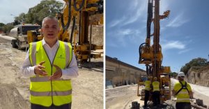 Floriana'da La Valette Hattı İçin Sondaj Çalışmaları Başladı