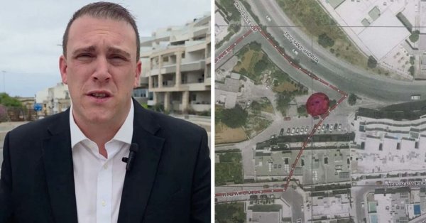 St Julian's Meclis Üyesi Pembroke Yaya Köprüsünü Desteklerken Swieqi Sakinleri Protesto Hazırlığında