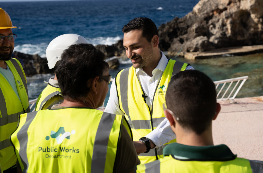 Għar Lapsi restorasyon çalışmaları