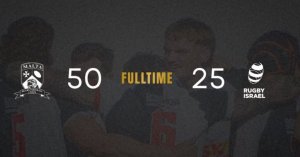 Malta Ragbi Takımı İsrail'i 50-25 Yendi