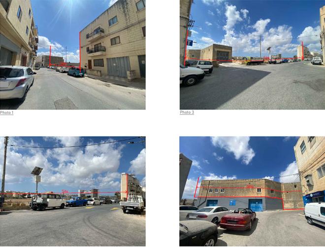 Yapılaşma alanının farklı açılardan görünümü.