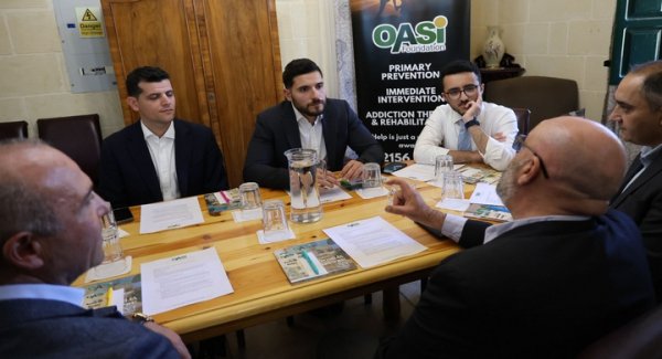 PN Lideri Alex Borg, Gozo'daki OASI Vakfı'nı Ziyaret Etti